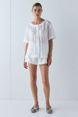 Juno Shorts White