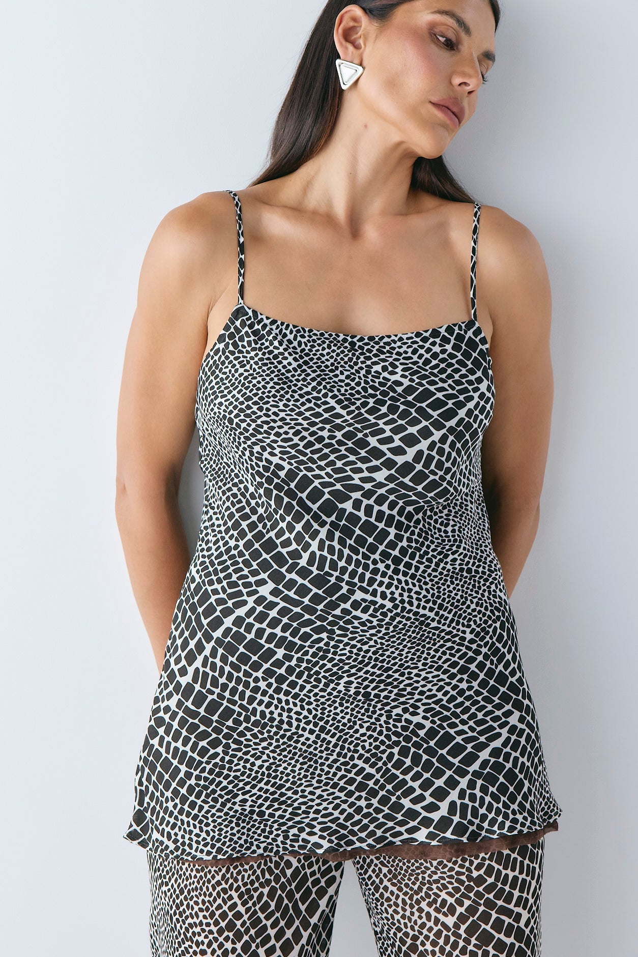 Delia Mini Dress Croc
