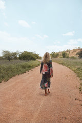 Jean Maxi Dress Rose