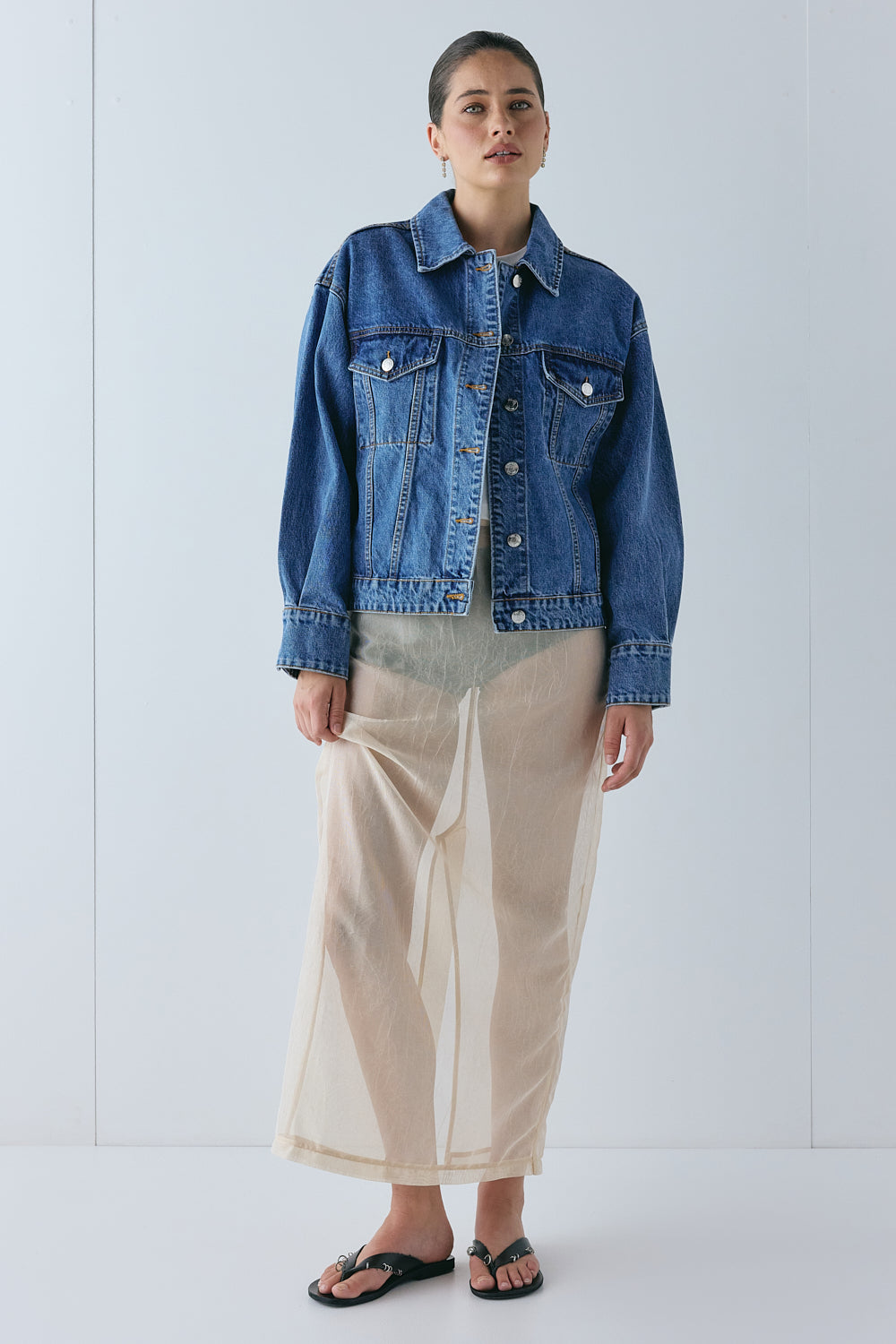 Yuki Denim Jacket Blue