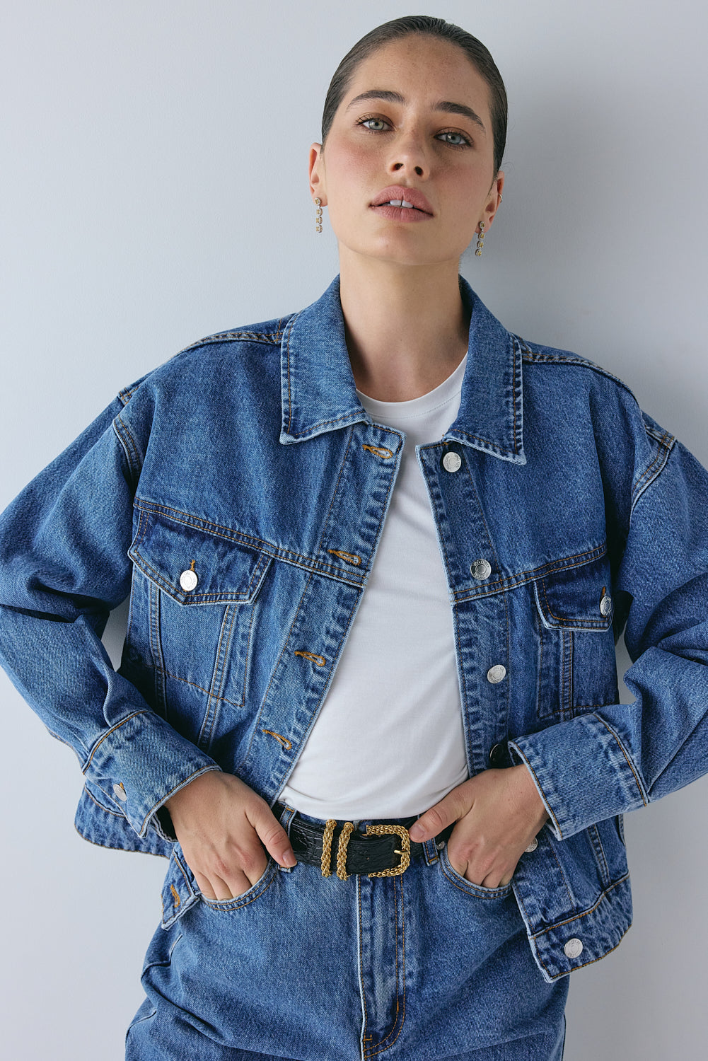 Yuki Denim Jacket Blue
