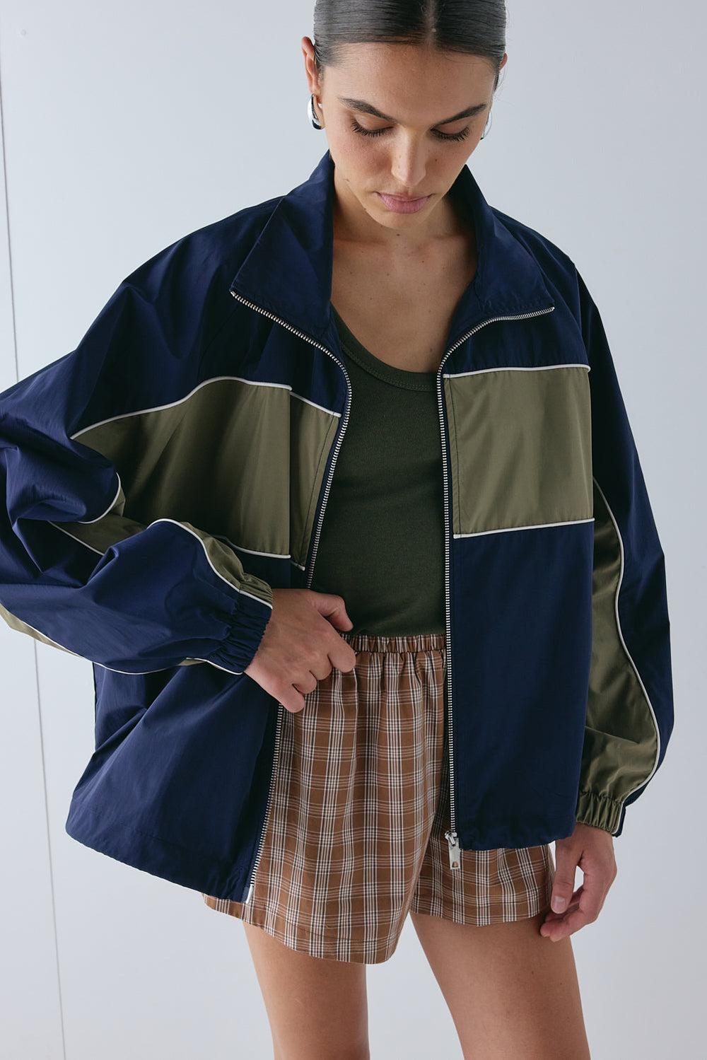 Darcy Spray Jacket Navy
